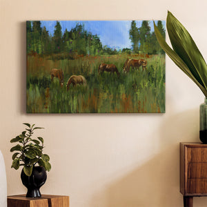 The Grass Is Always Greener Premium Gallery Wrapped Canvas - Ready to Hang