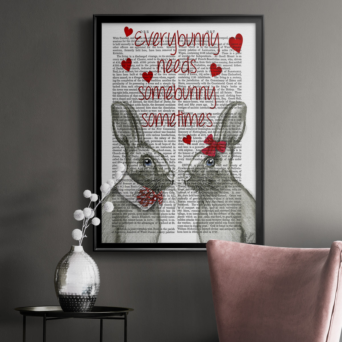 Everybunny Premium Framed Print - Ready to Hang