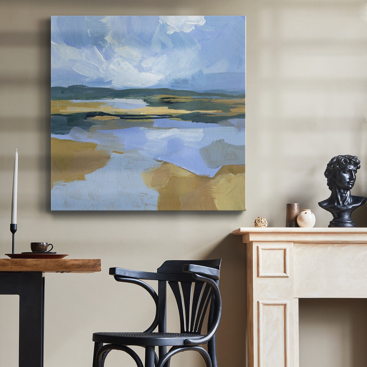 Seaside Mire I-Premium Gallery Wrapped Canvas - Ready to Hang