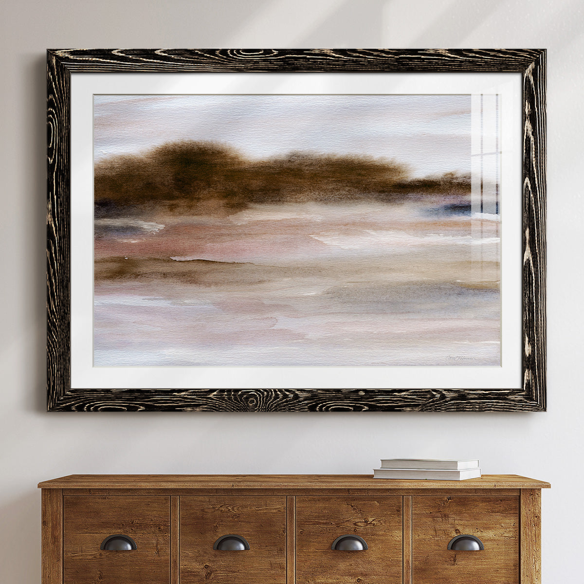 Autumnal Bay-Premium Framed Print - Ready to Hang