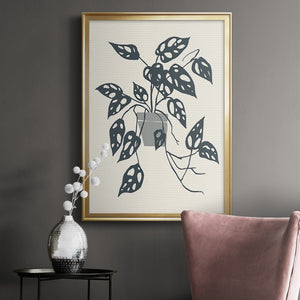 Growing Leaves I Premium Framed Print - Ready to Hang