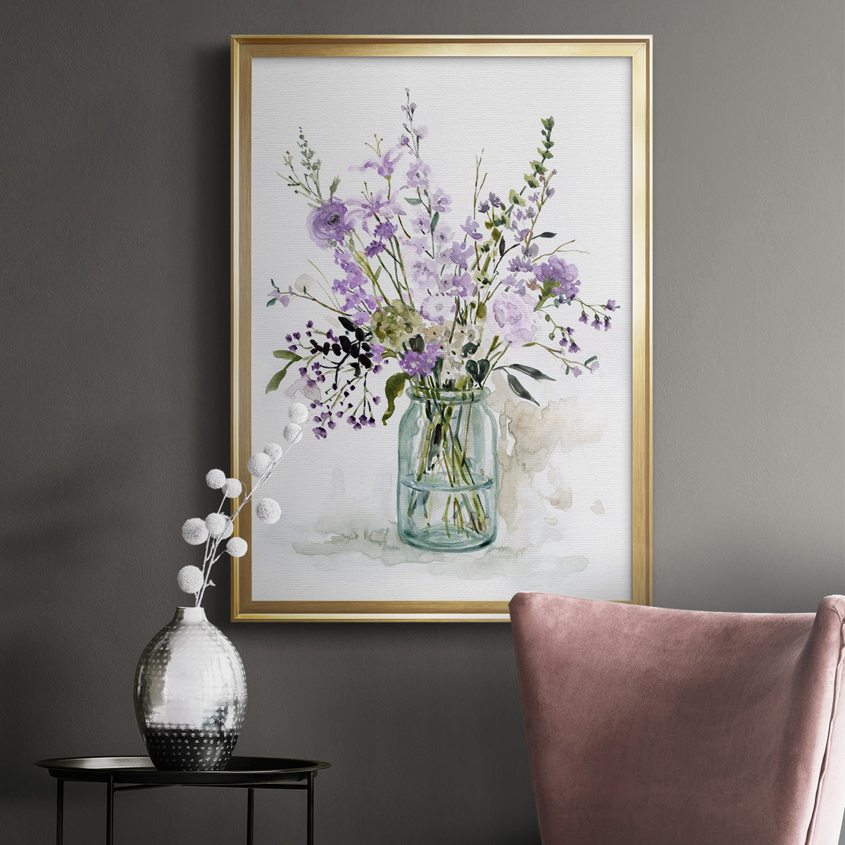 Purple Passion II Premium Framed Print - Ready to Hang