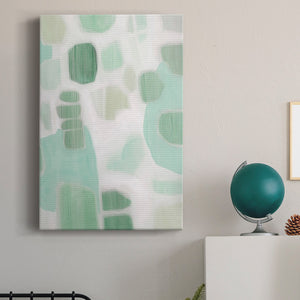 River Shapes I Premium Gallery Wrapped Canvas - Ready to Hang