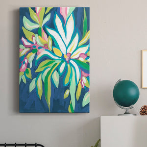 Blue Tropics IV Premium Gallery Wrapped Canvas - Ready to Hang
