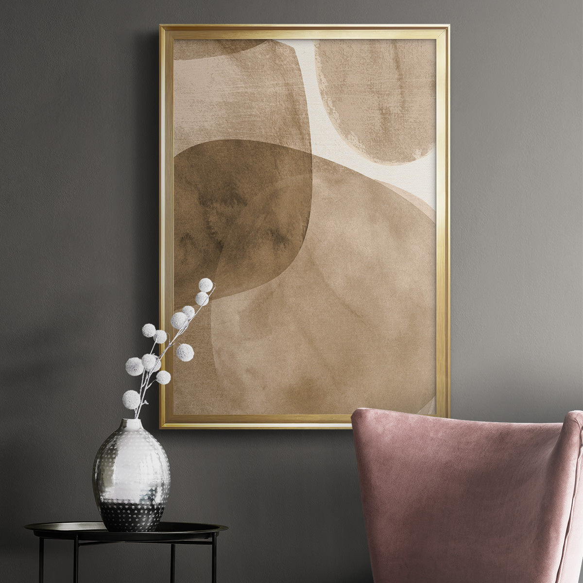 Neutral Object II Premium Framed Print - Ready to Hang