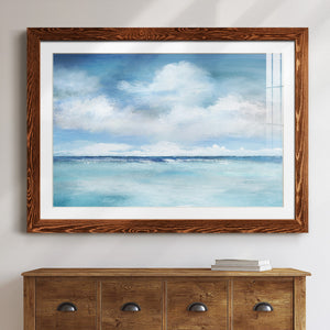 Caribbean Clouds-Premium Framed Print - Ready to Hang