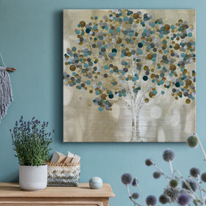 Teal Tree - Canvas Art Print