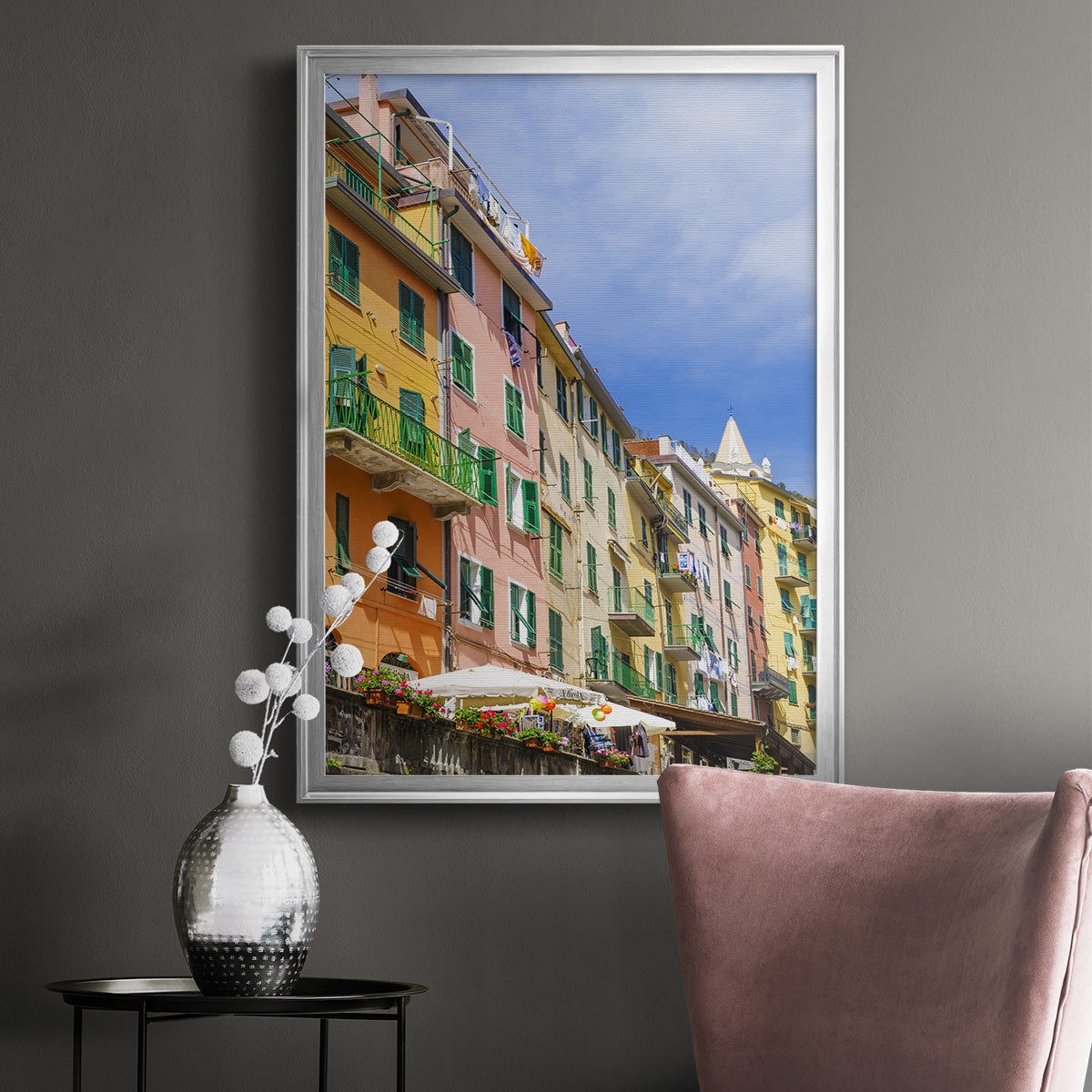 Cinque Terre Premium Framed Print - Ready to Hang