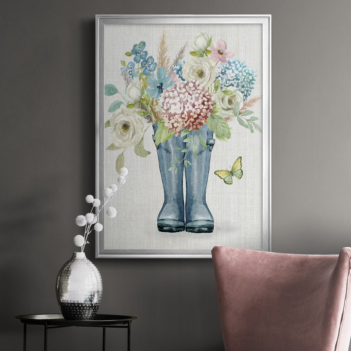 Garden Boots Premium Framed Print - Ready to Hang