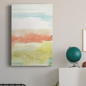 Blushing Sunrise II Premium Gallery Wrapped Canvas - Ready to Hang