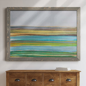 Parallel Striae I-Premium Framed Canvas - Ready to Hang