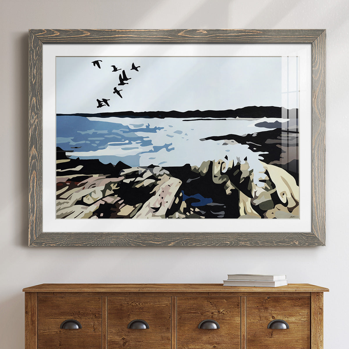Maine Event-Premium Framed Print - Ready to Hang
