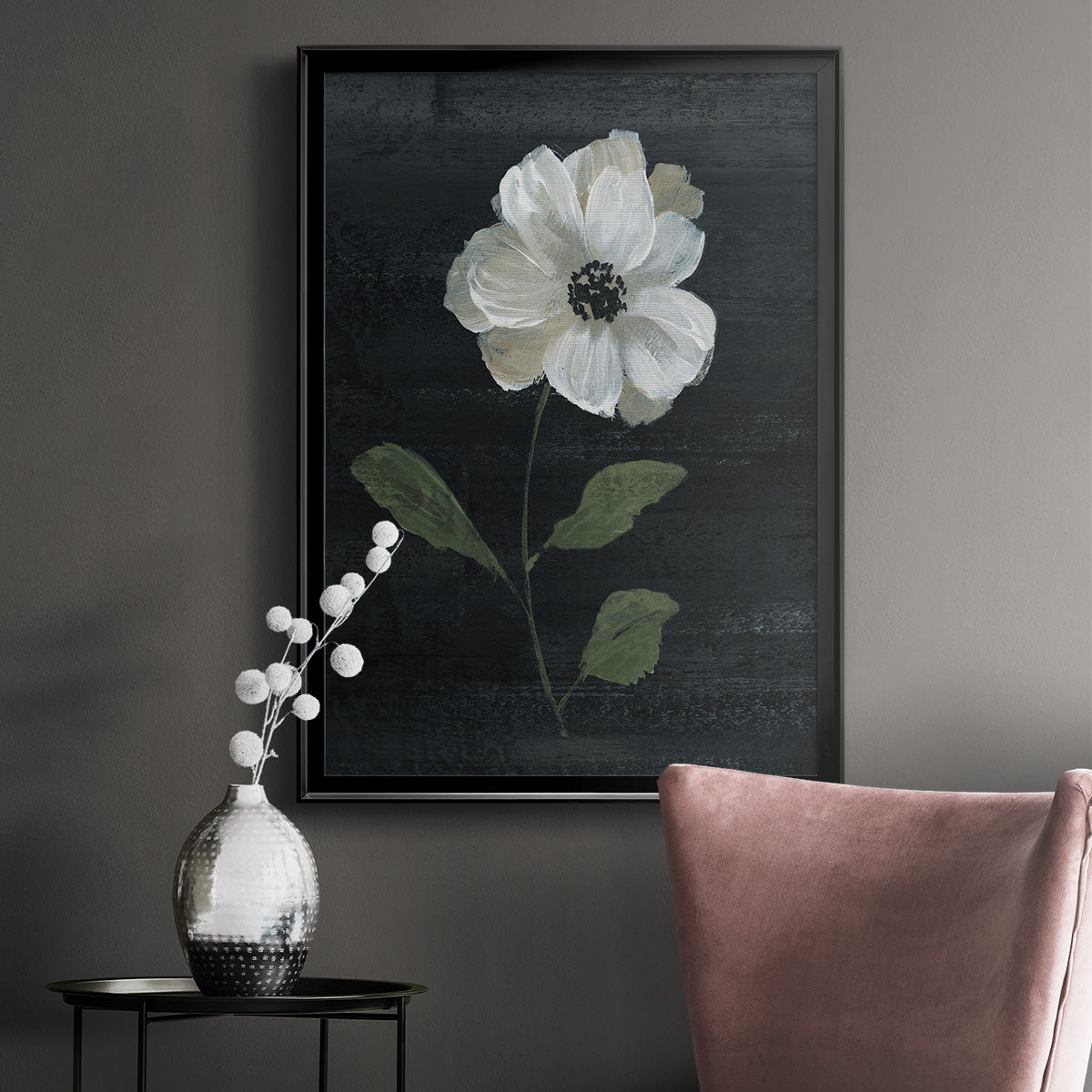Country Botanical I Premium Framed Print - Ready to Hang