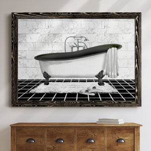 Modern Bath II-Premium Framed Canvas - Ready to Hang