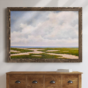 Beach Dunes-Premium Framed Canvas - Ready to Hang
