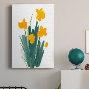 Daffodil Bunch II Premium Gallery Wrapped Canvas - Ready to Hang