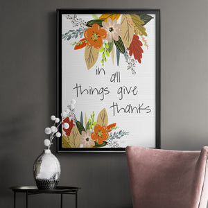 Illustrated Impressions I Premium Framed Print - Ready to Hang