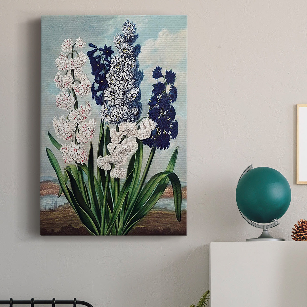 Temple of Flora XII Premium Gallery Wrapped Canvas - Ready to Hang