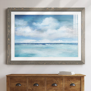 Caribbean Clouds-Premium Framed Print - Ready to Hang