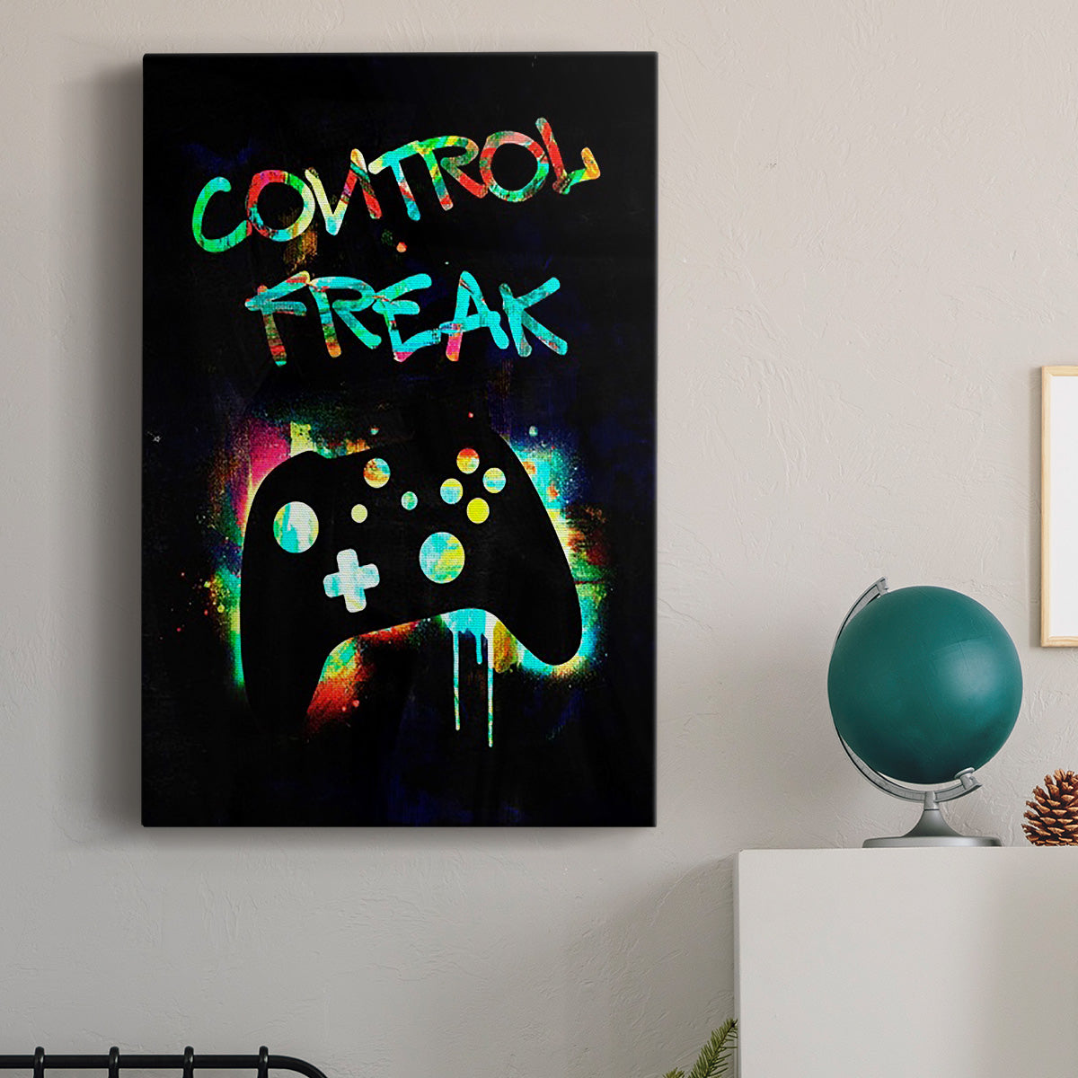 Gamer Tag I Premium Gallery Wrapped Canvas - Ready to Hang