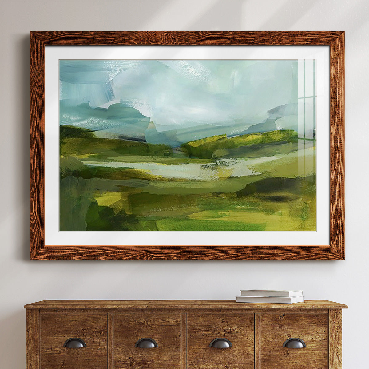 Emerald View III-Premium Framed Print - Ready to Hang
