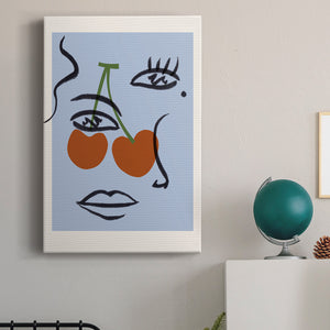 Cherry Baby I Premium Gallery Wrapped Canvas - Ready to Hang