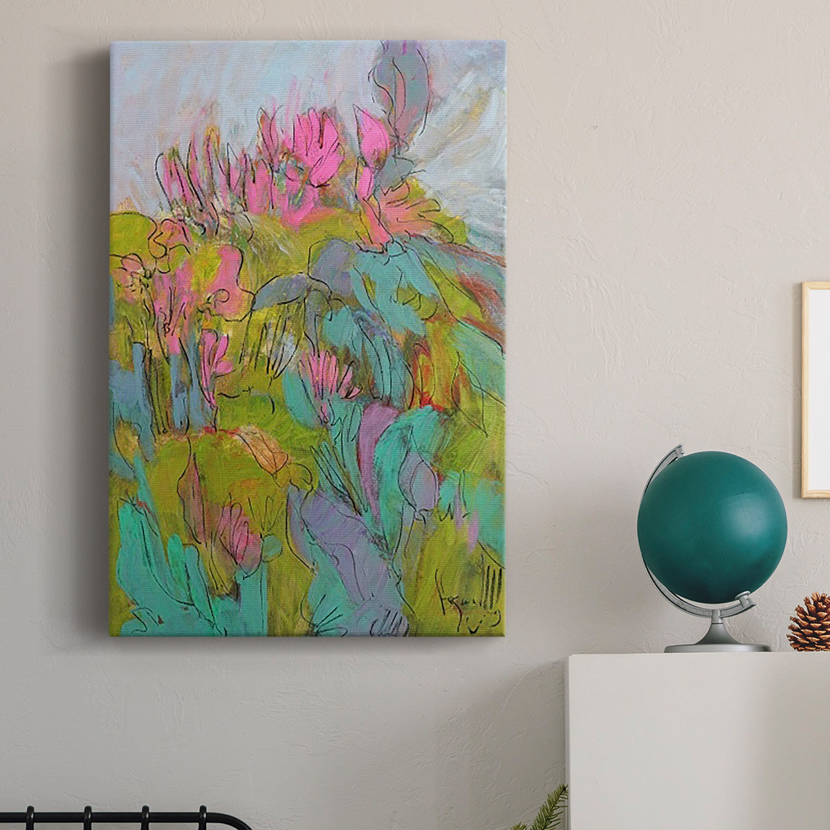 Rise and Bloom Premium Gallery Wrapped Canvas - Ready to Hang