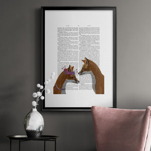 Fox Lovers Premium Framed Print - Ready to Hang