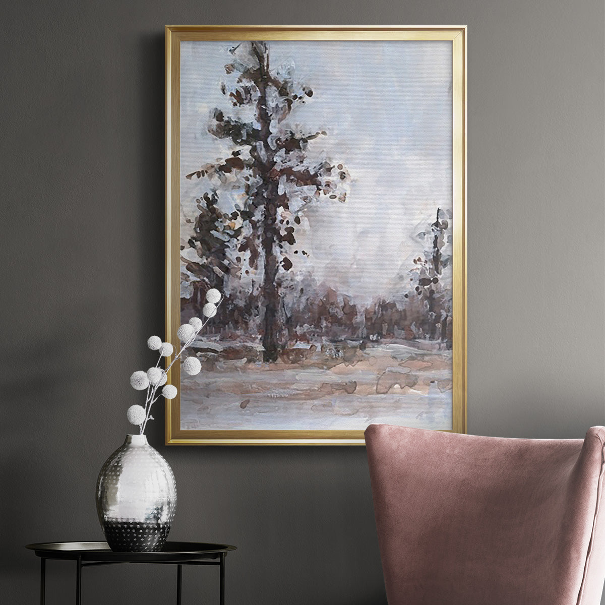 Vintage Tree Moment I Premium Framed Print - Ready to Hang