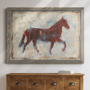 Iron Equine II-Premium Framed Canvas - Ready to Hang