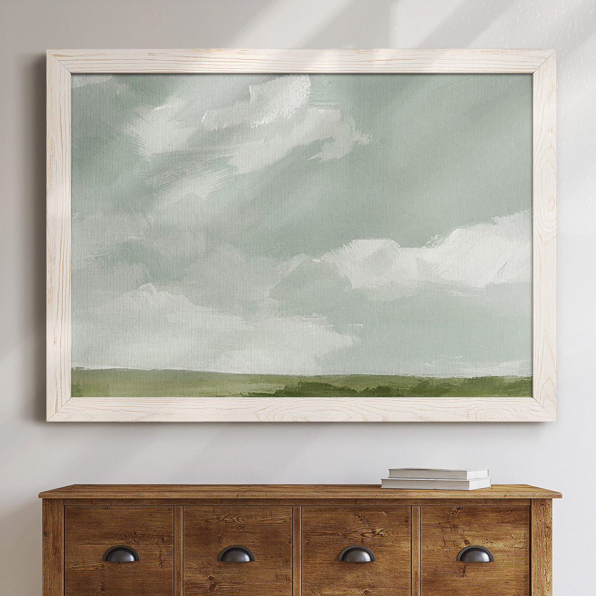 Gray Stone Sky II-Premium Framed Canvas - Ready to Hang