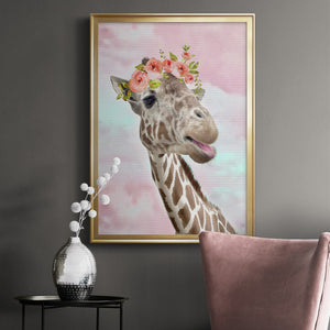 Floral Fun I Premium Framed Print - Ready to Hang