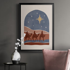 Boho Nativity II Premium Framed Print - Ready to Hang