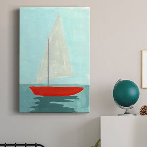 Small Sail II Premium Gallery Wrapped Canvas - Ready to Hang