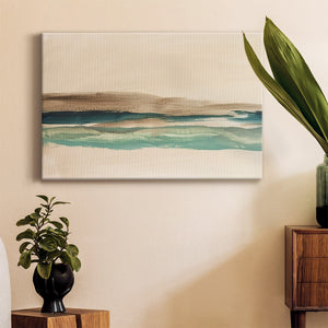 Layered Horizon I Premium Gallery Wrapped Canvas - Ready to Hang