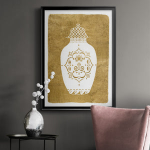 Golden Urn I Premium Framed Print - Ready to Hang