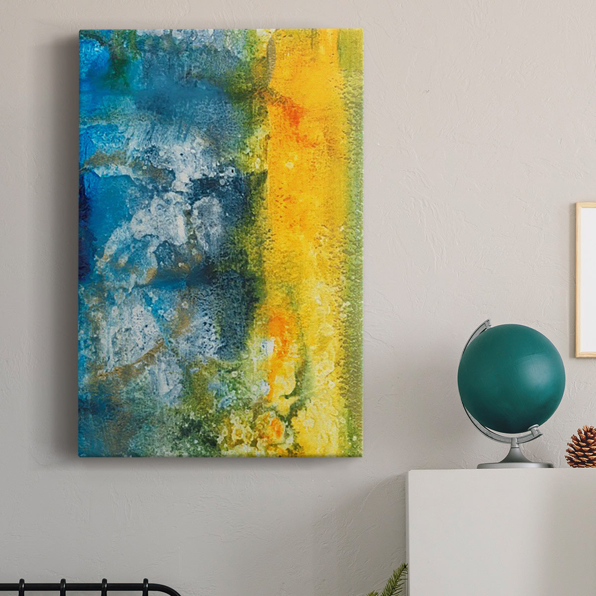 Aquatic Energy II Premium Gallery Wrapped Canvas - Ready to Hang