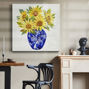 Sun Flower Still Life II-Premium Gallery Wrapped Canvas - Ready to Hang