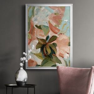 Bouquet Scatter IV Premium Framed Print - Ready to Hang