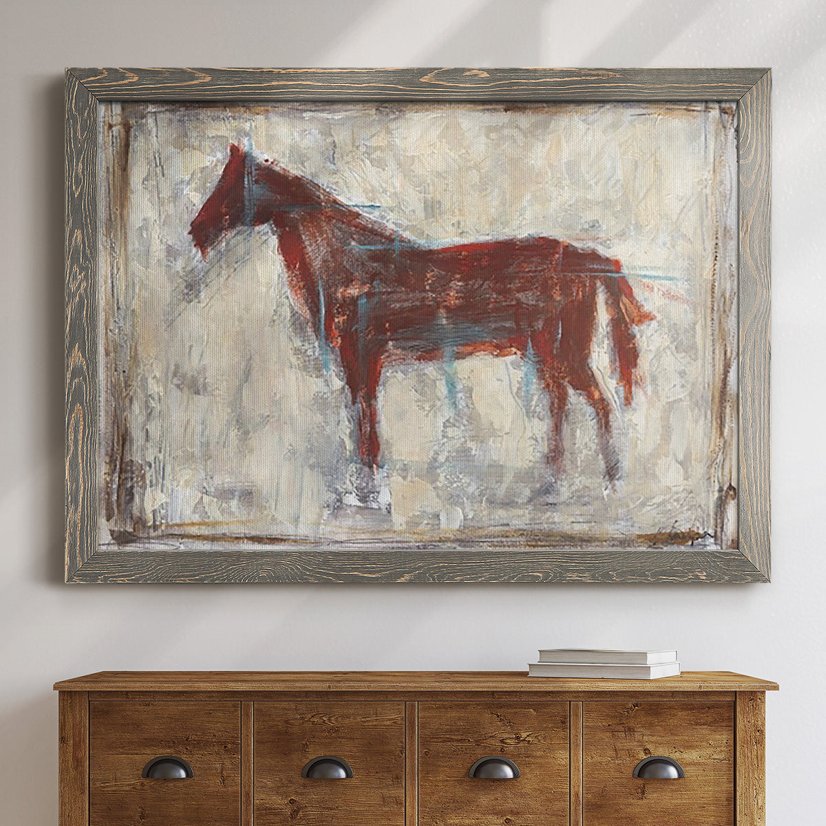 Iron Equine I-Premium Framed Canvas - Ready to Hang