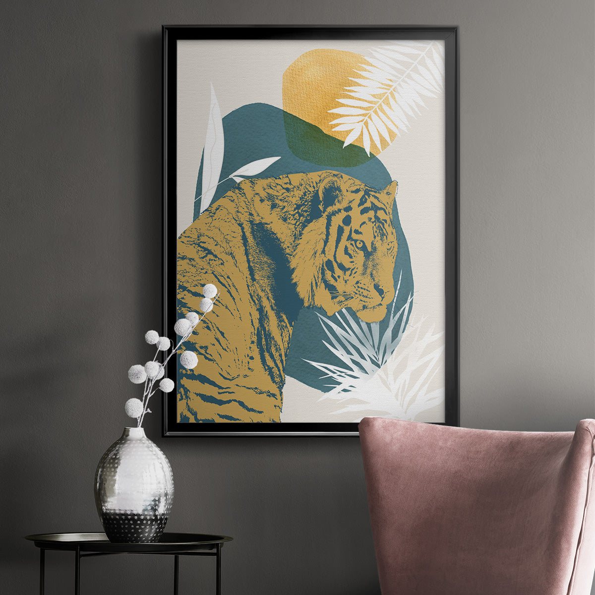 Jungle Cat I Premium Framed Print - Ready to Hang