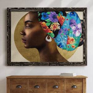 Golden Lady II-Premium Framed Canvas - Ready to Hang