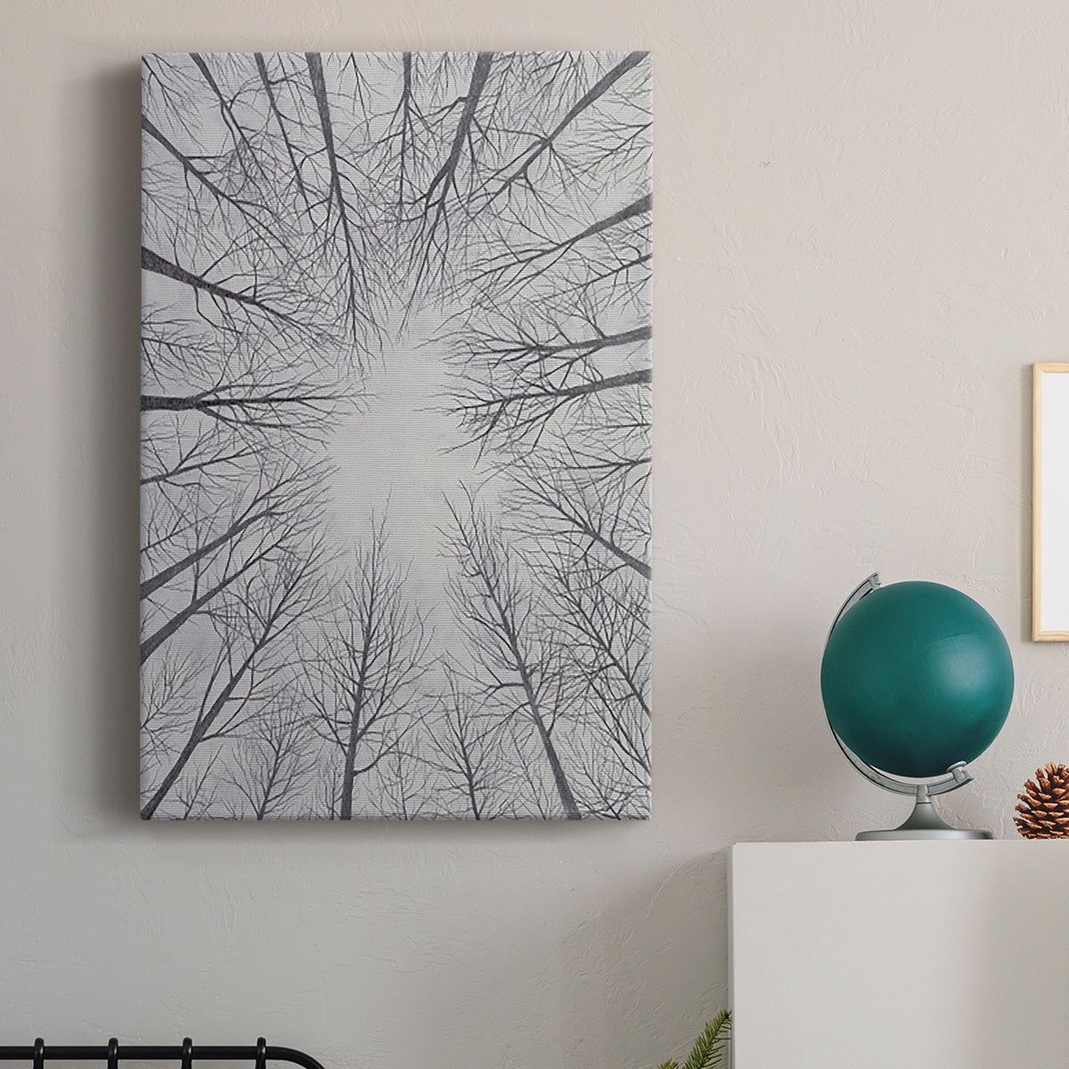 Deciduous Canopy II Premium Gallery Wrapped Canvas - Ready to Hang