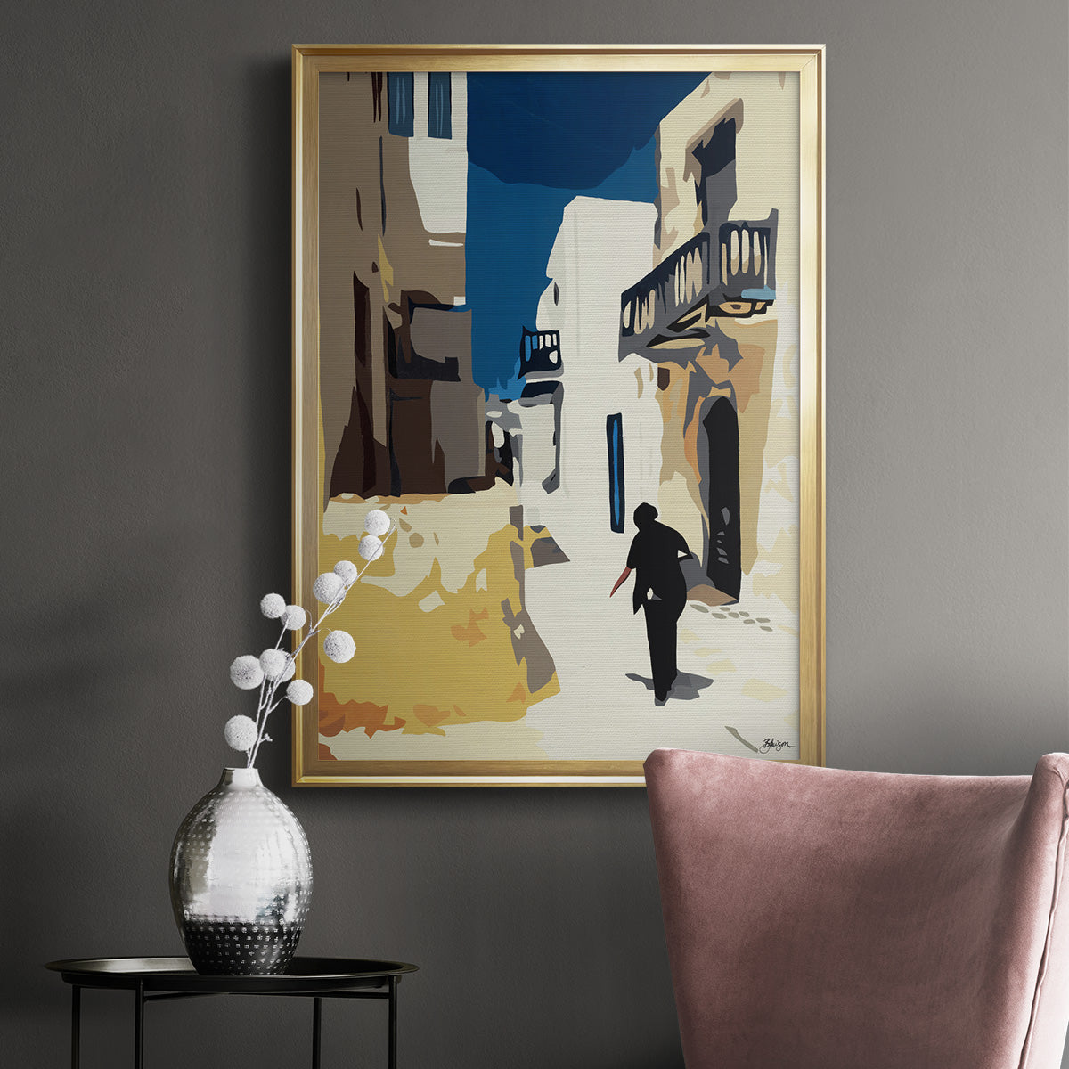 Mykonos 3 Premium Framed Print - Ready to Hang