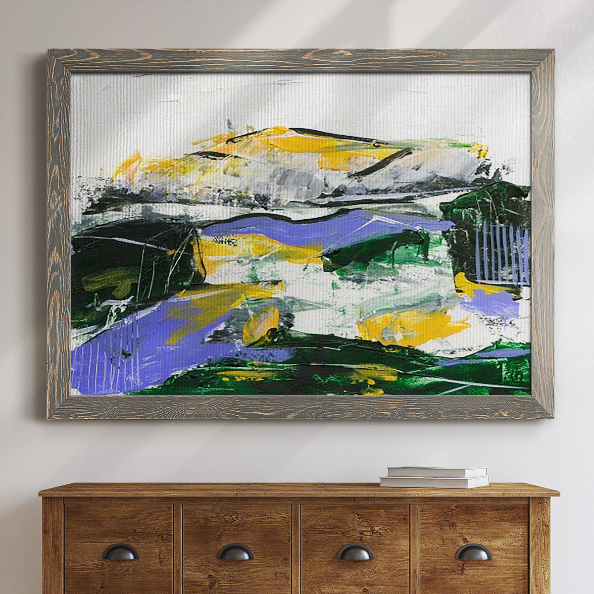 Silent Mountain I-Premium Framed Canvas - Ready to Hang