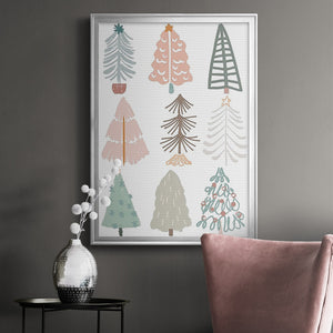Christmas Tree Sketchbook II Premium Framed Print - Ready to Hang