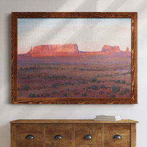 Red Rocks at Dusk I-Premium Framed Canvas - Ready to Hang