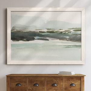 Turquoise Marsh I-Premium Framed Canvas - Ready to Hang