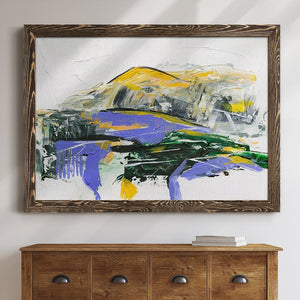 Silent Mountain V-Premium Framed Canvas - Ready to Hang