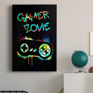 Gamer Tag IV Premium Gallery Wrapped Canvas - Ready to Hang